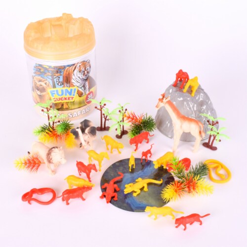 Sunny Days Animal Safari Fun Bucket Perspective: back