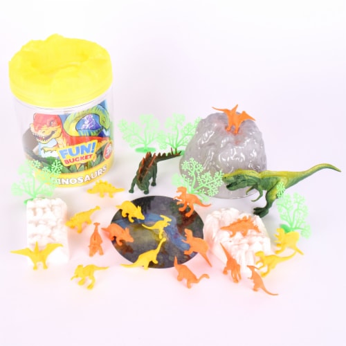 Sunny Days Dinosaurs Fun Bucket Perspective: back