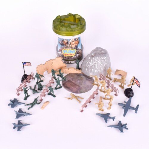 Sunny Days Military Fun Bucket Perspective: back
