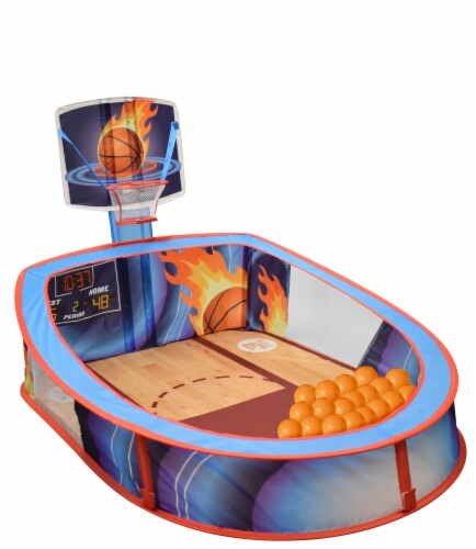 Sunny Days Pop-N-Play Basketball Ball Pit Perspective: back