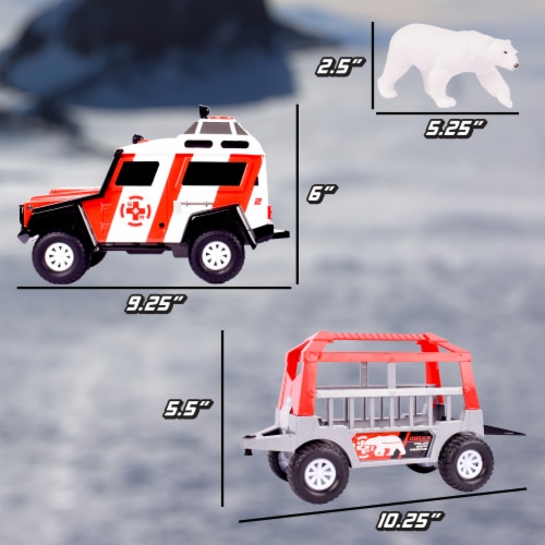 Maxx Action Polar Bear Rescue Perspective: back
