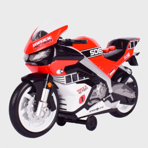 Maxx Action Motorcycle Perspective: back