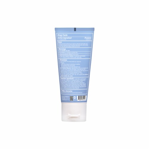 Thinksport® Active Clear Zinc Suncreen Perspective: back