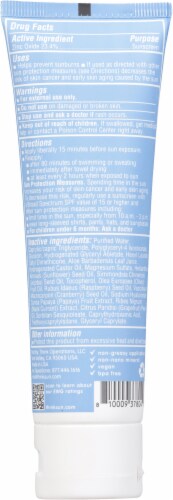 Thinksport® Clear Zince SPF50 Suncreen Perspective: back
