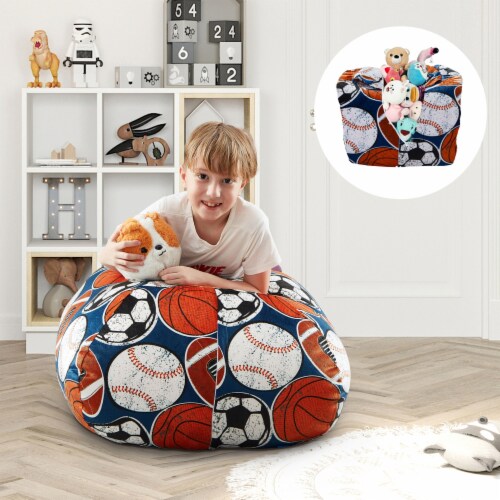 Stuffed animal storage bean bag deals