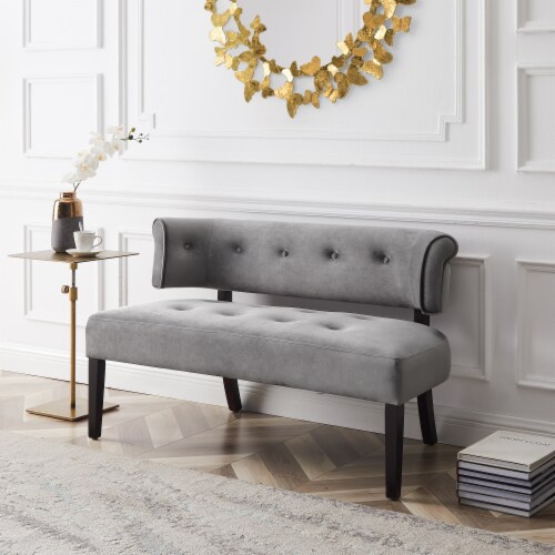 Settee bench with back discount