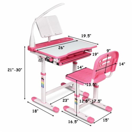 Study table chair 2025 dimensions