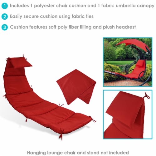 Hanging chaise lounge replacement cushion outlet