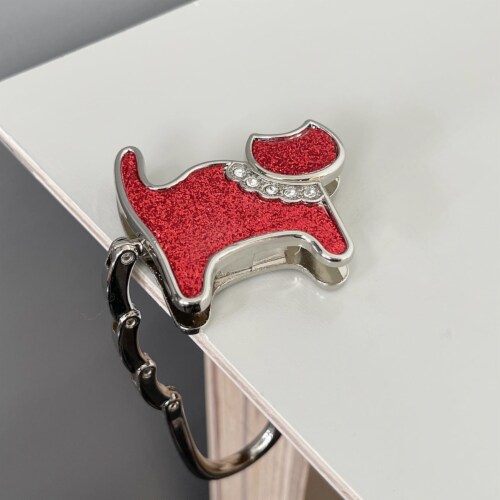 Wrapables Stylish Purse Hook Hanger, Foldable Handbag Table Hanger, Red  Cat, 1 Pieces - Kroger