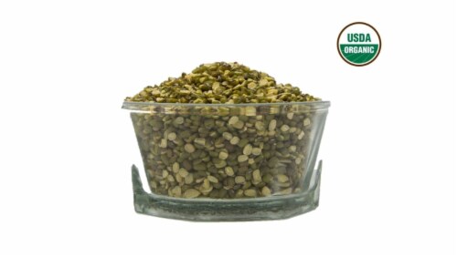 Organic Moong Split With Husk (Green Mung Bean Split) - Usda Certified Perspective: back