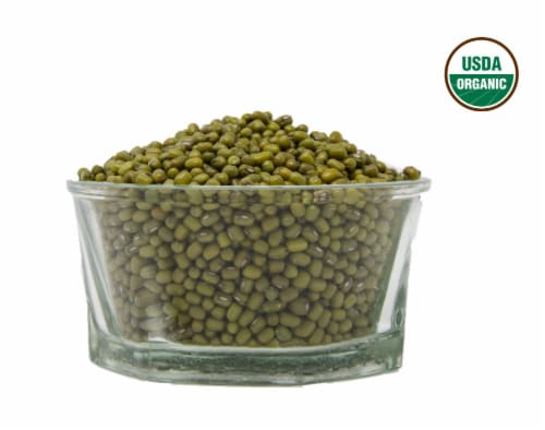 Aiva Organic Moong Whole (Green Mung Bean) - Usda Certified 4 lb Perspective: back
