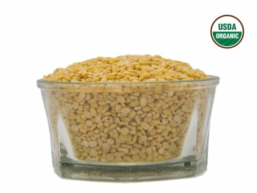 Aiva Organic Moong Dal (Organic Yellow Lentils) - Usda Certified 4 lb Perspective: back