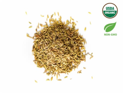 Aiva Organic Fennel Seeds 7 oz Perspective: back