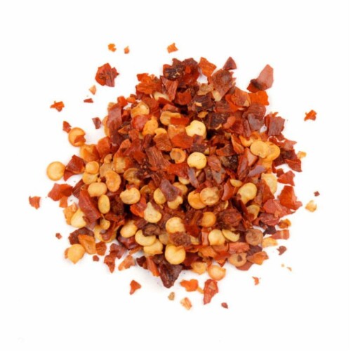 Aiva Organic Crushed Red Pepper (Chili Flakes) 7 oz Perspective: back