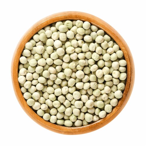 Aiva Whole Dried Green Peas(Green Vatana) 1 LB Perspective: back
