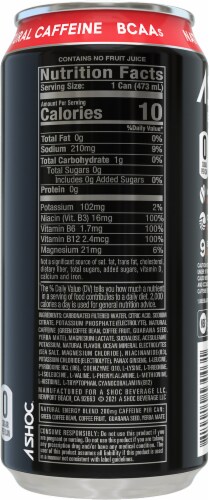 Adrenaline Shoc Shoc Wave Smart Energy Drink Perspective: back