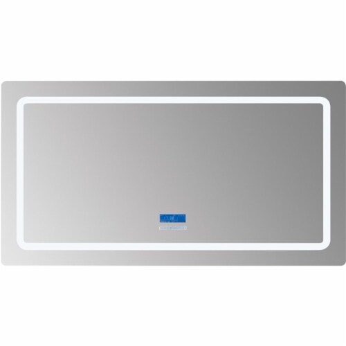 Caldona 60" Wide x 32" Tall LED Mirror w/ Defogger Perspective: back