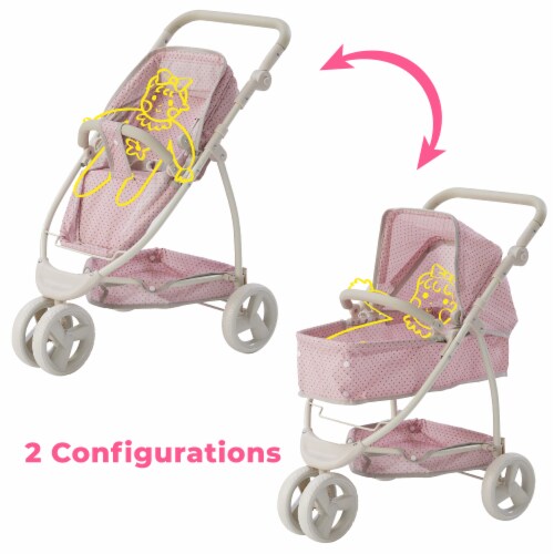 Pink Doll Jog Stroller