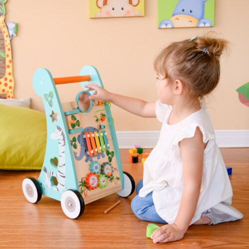 Wooden play sales station for babies