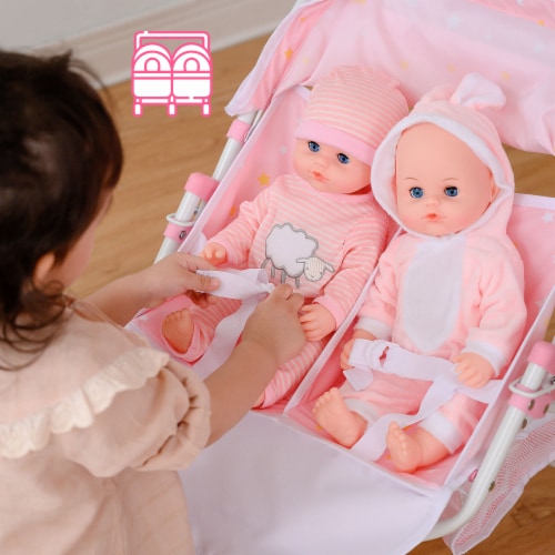 Pink Doll Jog Stroller