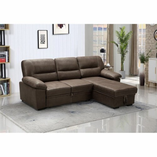 Reversible Sleeper Sectional Sofa