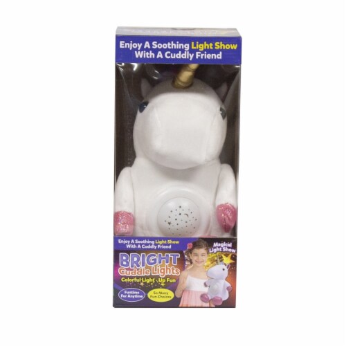 Bright Cuddle Lights - Colorful Light-Up Fun (Unicorn) Perspective: back