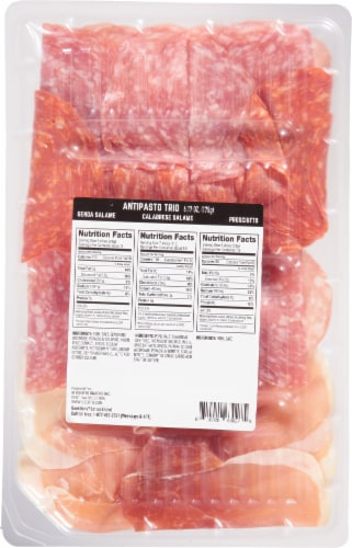 Oberto® Antipasto Trio Perspective: back