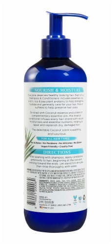 Dr Teal's Coconut Nourish & Moisture Conditioner Perspective: back