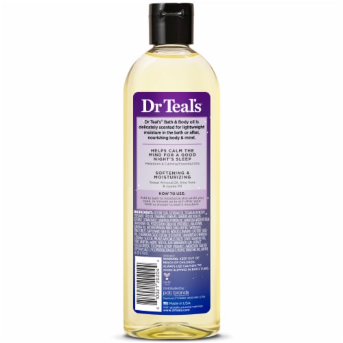 Dr Teal's® Melatonin Body Oil Perspective: back
