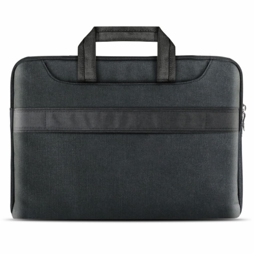 iBenzer Laptop Computer Sleeve Carrying Case Bag with Shoulder Strap Perspective: back