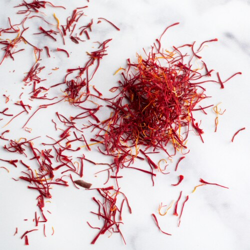 Spanish Saffron Tin (1 ounce) Perspective: back