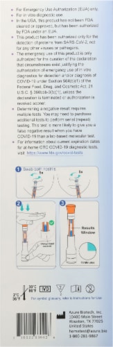 FaStep® COVID-19 Antigen Pen Home Tests Perspective: back