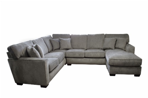 Sitswell Emerson Left Hand Facing Sectional with Corner Perspective: back