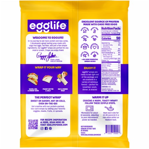 Egglife Original Egg White Wraps