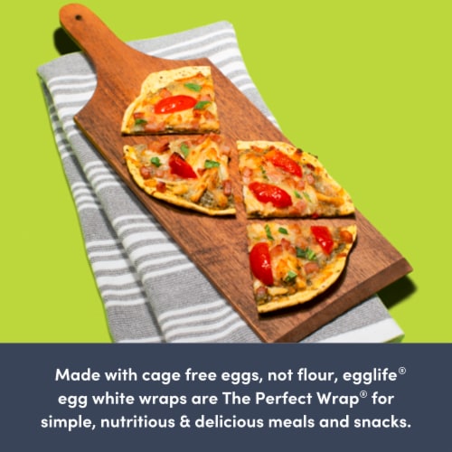 Egglife Italian Style Egg White Wraps Perspective: back