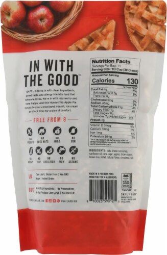 SAFE + FAIR Honeycrisp Apple Pie Granola Perspective: back