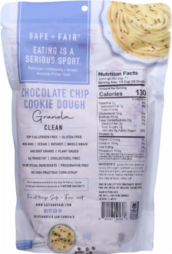 SAFE + FAIR™ Gluten Free Butter Cookie Dough Granola