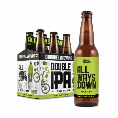 10 Barrel Brewing Co. All Ways Down Double IPA Perspective: back