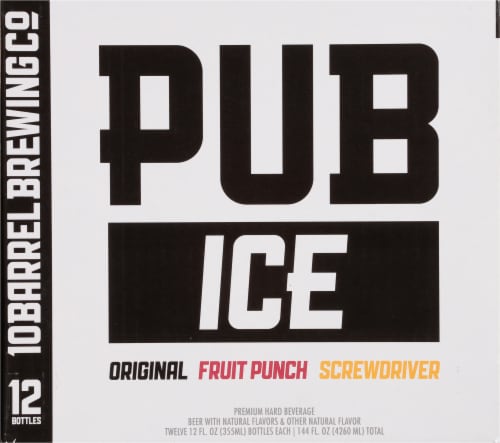 10 Barrel Pub Hard Beverage Variety Pack Perspective: back