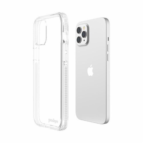 Prodigee Safetee Flow iPhone 13 Pro Max Case - Clear Perspective: back