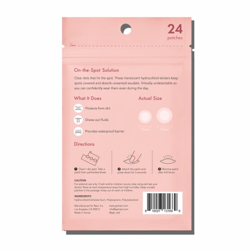 Rael Beauty Miracle Patch Invisible Spot Cover Perspective: back