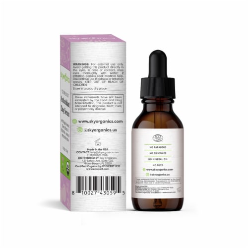 Sky Organics Youth Boost Antioxidant Day Serum Perspective: back
