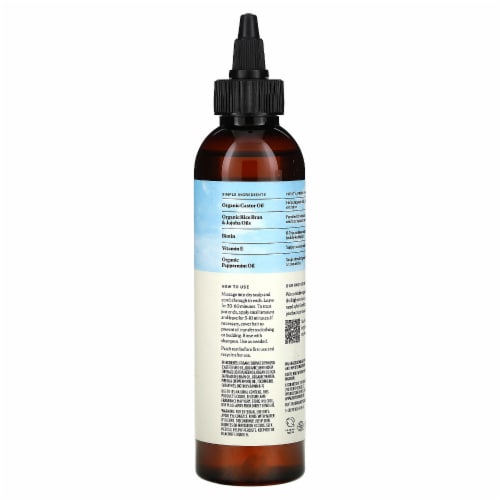 Sky Organics Organic Castor Oil GroPotion with Biotin - 6 fl oz (177 ml) Perspective: back