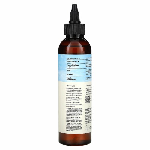 Sky Organics Organic Castor Oil GroPotion with Biotin - 6 fl oz (177 ml) Perspective: back