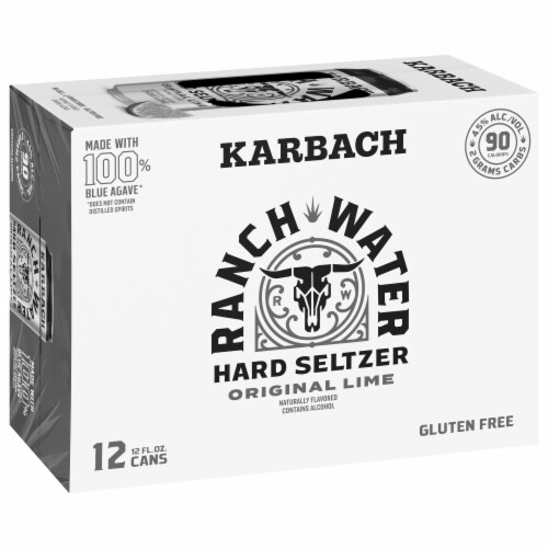 Karbach Brewing Co. Ranch Water Original Hard Seltzer Perspective: back