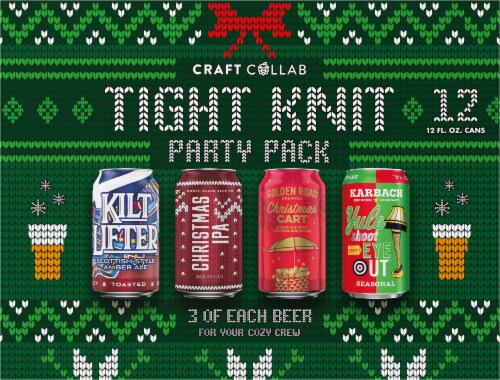 Craft Collab Porch Chillers Beer Variety Pack Perspective: back