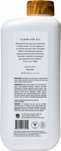 Raw® Sugar Hibiscus + Argon Body Wash Perspective: back