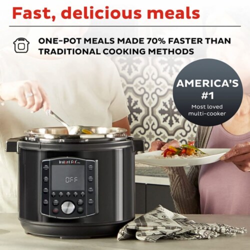 Instant Pot® Duo Multi Cooker - Silver/Black, 6 qt - Kroger