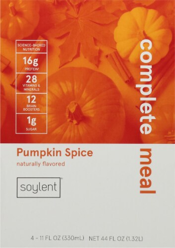 Soyent® Complete Meal Nutrition Pumpkin Spice Perspective: back