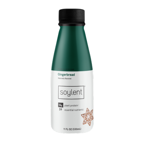 Soylent® Complete Meal Nutrition Shakes - Gingerbread Perspective: back